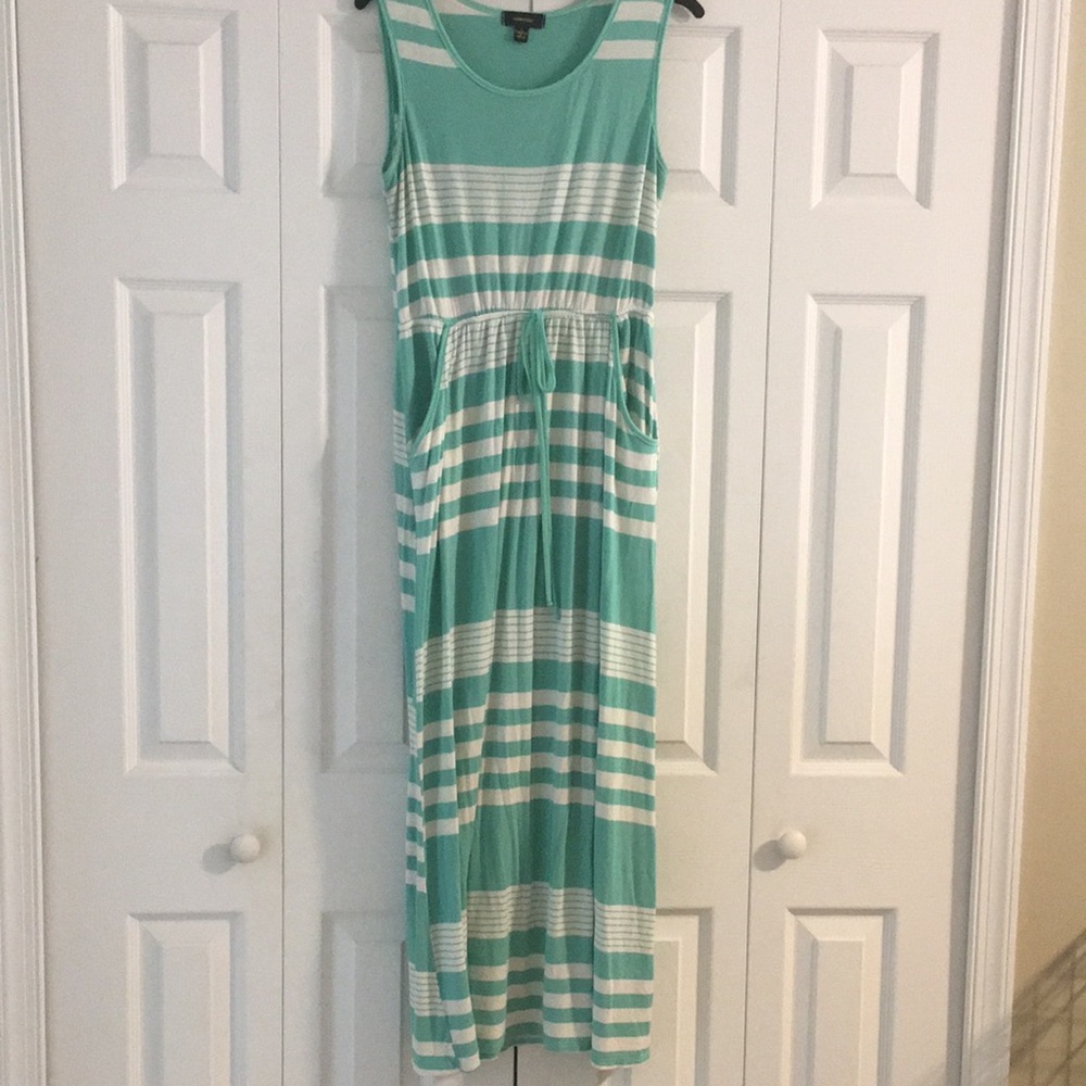 🦚Casual maxi dress with pockets!